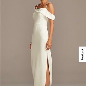 White David’s Bridal Dress